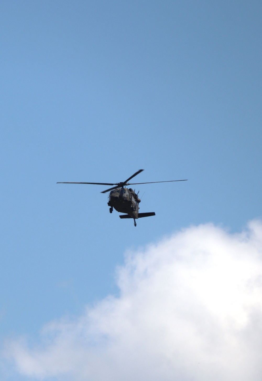 August 2024 UH-60 Black Hawk training operations at Fort McCoy for CSTX 86-24-02