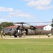 August 2024 UH-60 Black Hawk training operations at Fort McCoy for CSTX 86-24-02