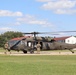 August 2024 UH-60 Black Hawk training operations at Fort McCoy for CSTX 86-24-02