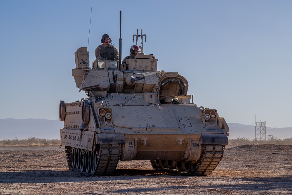 1st Armored Division Selects best Abrams and Bradley Crews (Day 6)