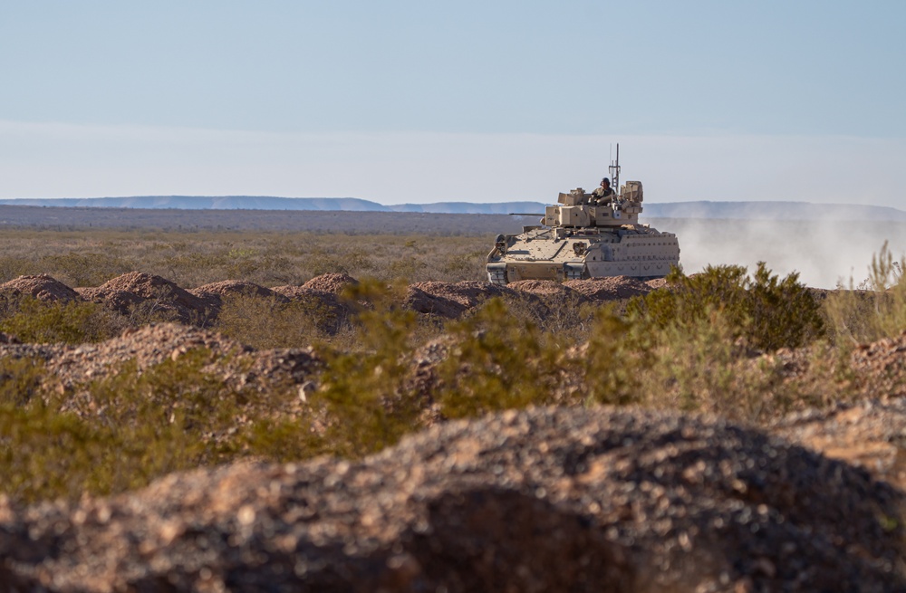 1st Armored Division Selects best Abrams and Bradley Crews (Day 6)