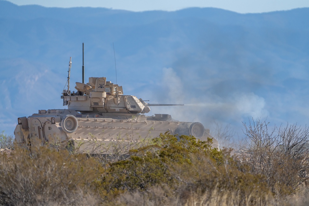 1st Armored Division Selects best Abrams and Bradley Crews (Day 6)