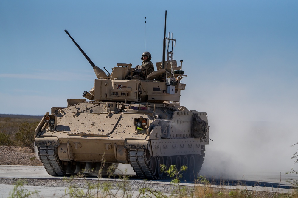 1st Armored Division Selects best Abrams and Bradley Crews (Day 6)