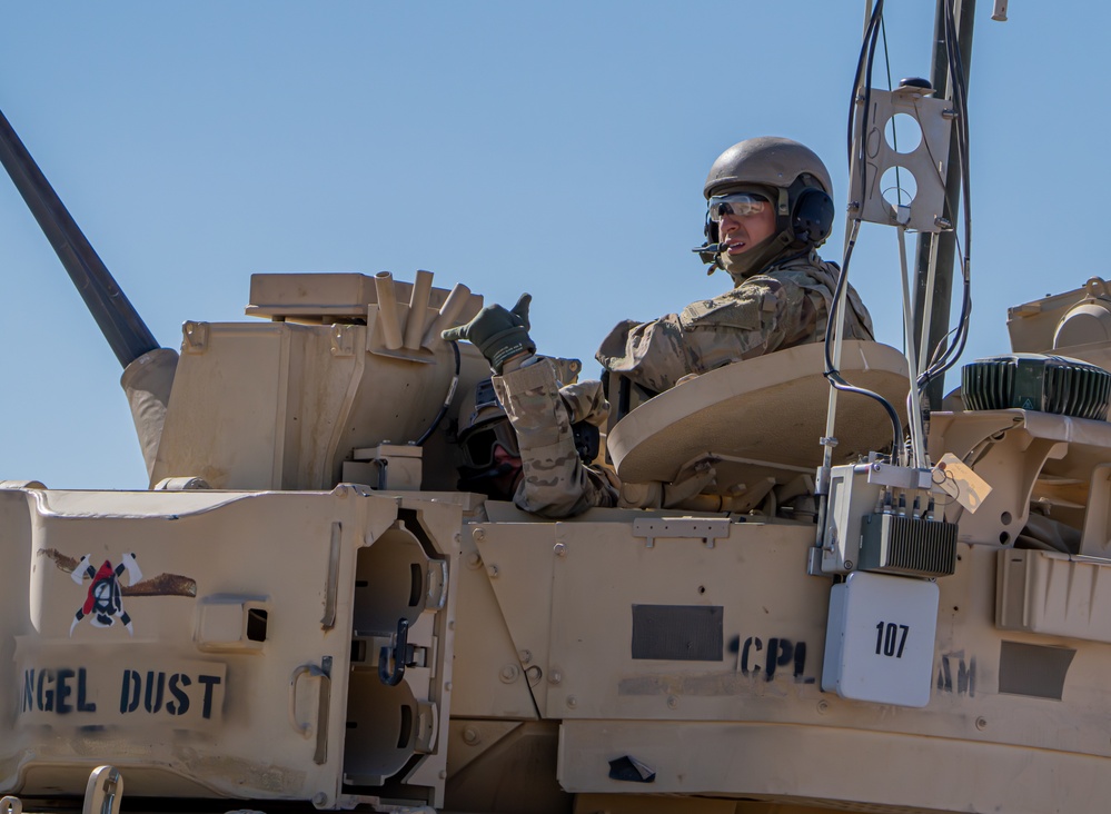 1st Armored Division Selects best Abrams and Bradley Crews (Day 6)