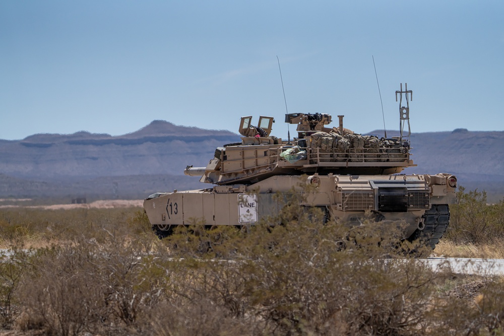 1st Armored Division Selects best Abrams and Bradley Crews (Day 6)