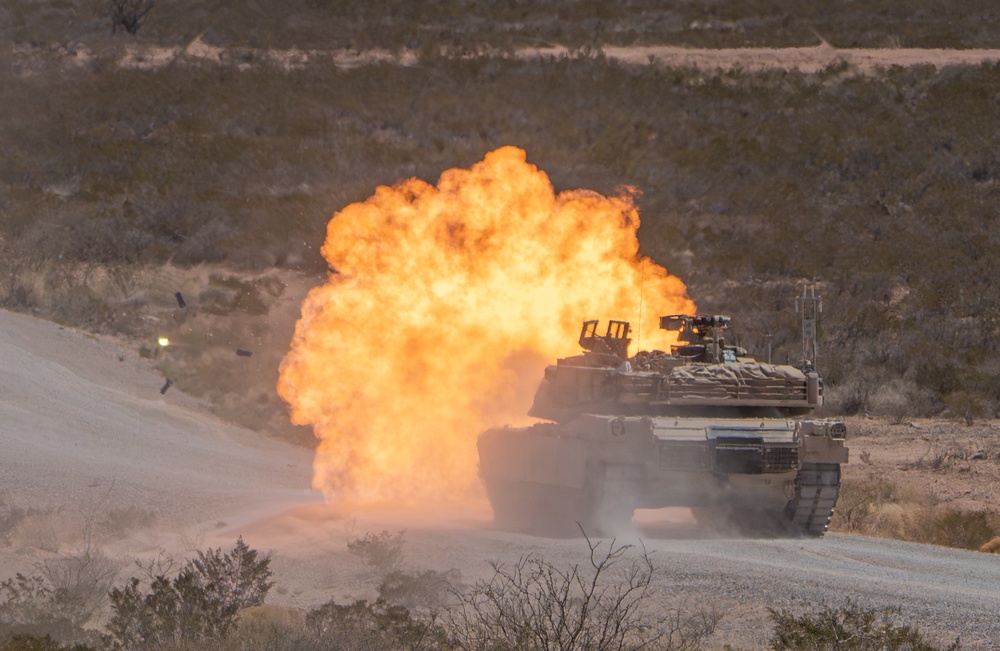 1st Armored Division Selects best Abrams and Bradley Crews (Day 6)