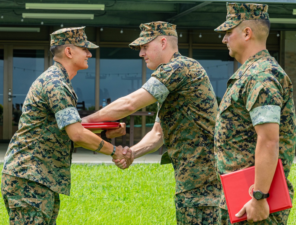 3d MEB Corporal Zavala Promotion and Reenlistment Ceremony