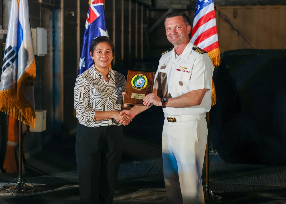 Pacific Partnership 2024-2 Philippine Mission Stop Closing Ceremony in Legazpi City