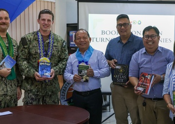 Pacific Partnership 24-2 Donates Books  to Legazpi School System