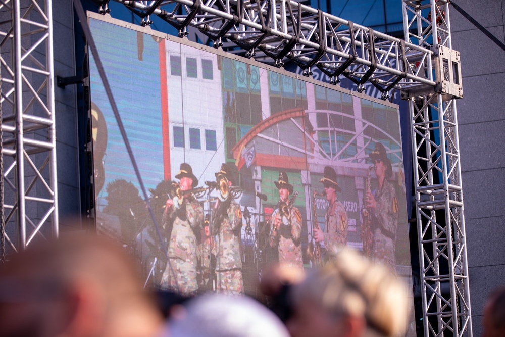 1st Cavalry Division Band Performs in Polish Ceramic Festival Concert