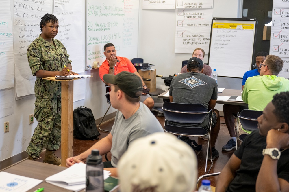 CLDJ Sailors and Airmen Participate in Intermediate Leadership Development Course