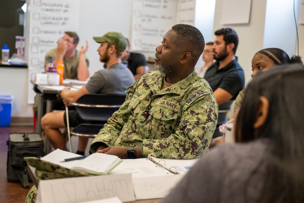 CLDJ Sailors and Airmen Participate in Intermediate Leadership Development Course