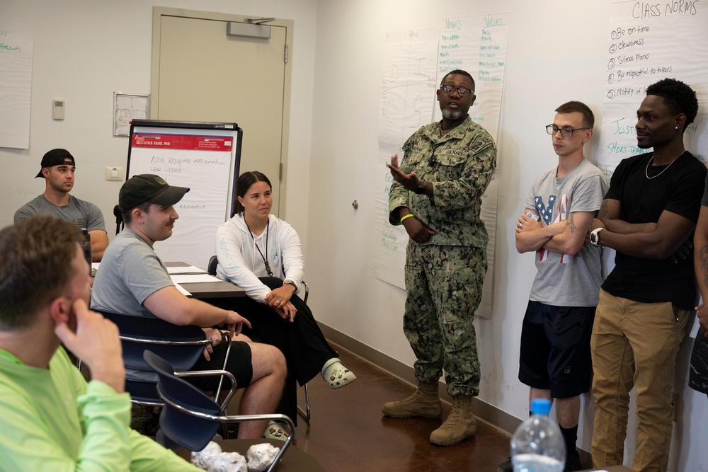 CLDJ Sailors and Airmen Participate in Intermediate Leadership Development Course