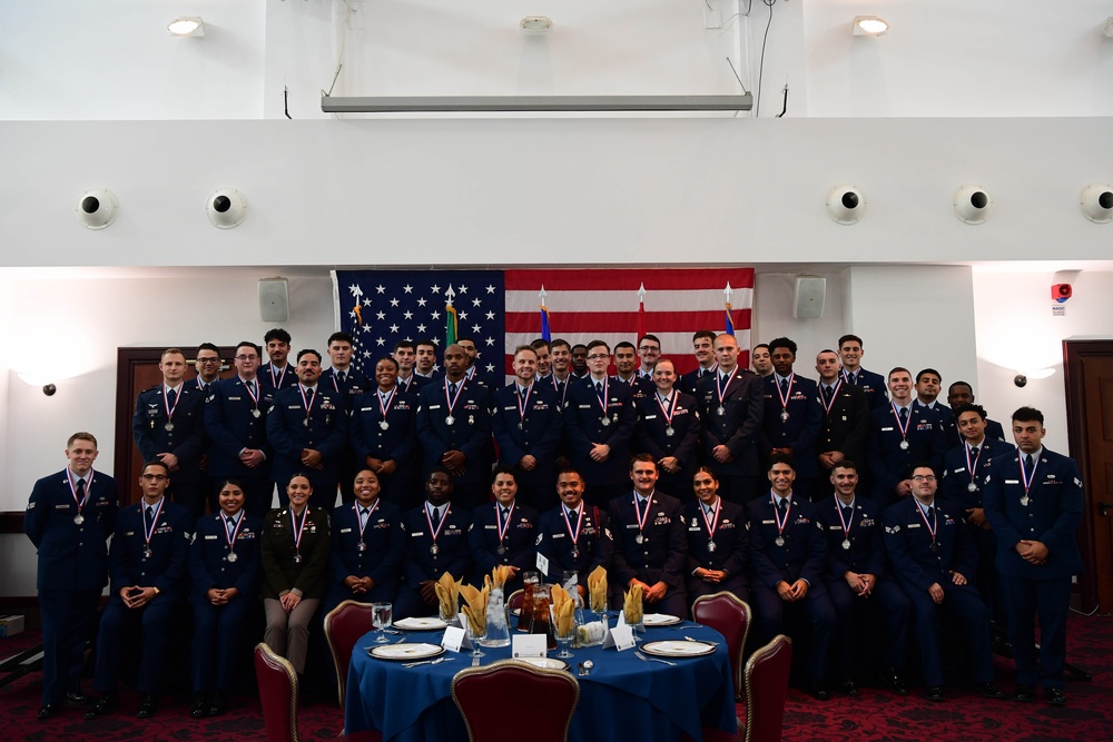 Class 24-F graduates Airman Leadership School