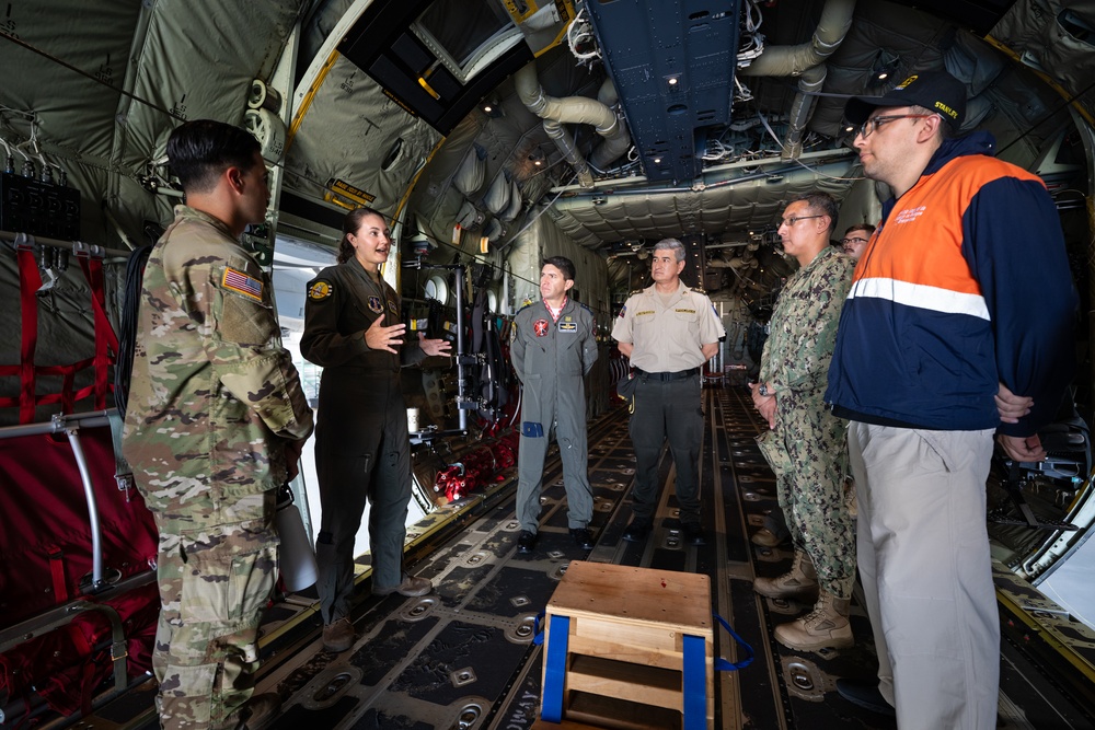 Ecuadorian military, EM leaders visit Kentucky Air Guard