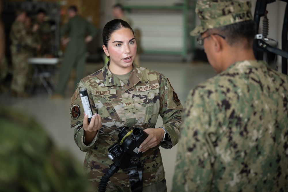 Ecuadorian military, EM leaders visit Kentucky Air Guard