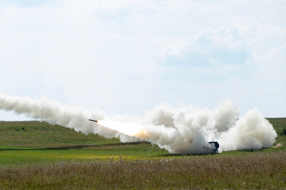 Texas National Guard Fires HIMARS in Grafenwoehr