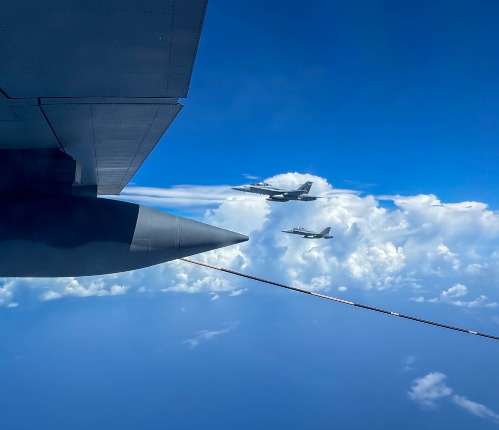 39th Rescue Squadron conducts Fixed Wing Air-to-Air Refueling training mission