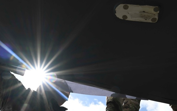 RAF Mildenhall honors 100th ARW heritage with HighLife nose art