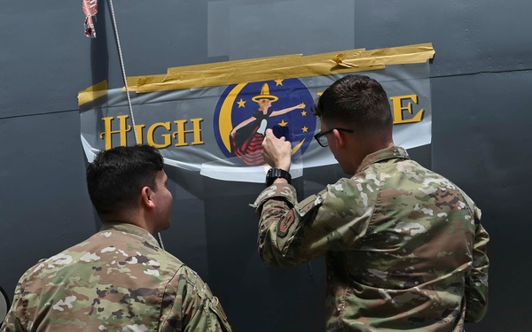 RAF Mildenhall honors 100th ARW heritage with HighLife nose art
