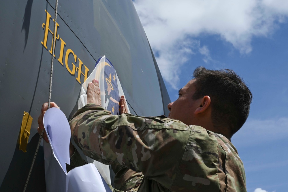 RAF Mildenhall honors 100th ARW heritage with HighLife nose art