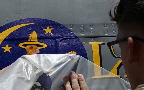 RAF Mildenhall honors 100th ARW heritage with HighLife nose art