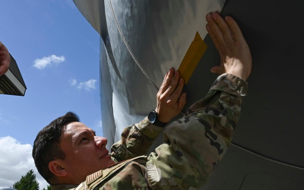 RAF Mildenhall honors 100th ARW heritage with HighLife nose art