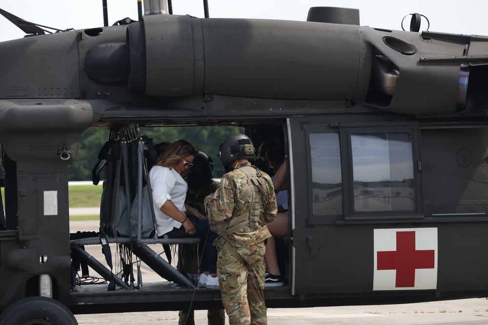 National Aviation Week: Military spouses explore relevance and efficiency of Team DCARNG Aviation