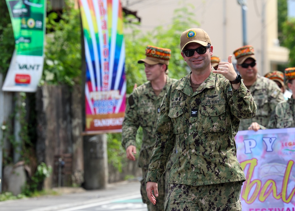 Pacific Partnership 2024-2 Participates in Ibolong Festival Parade