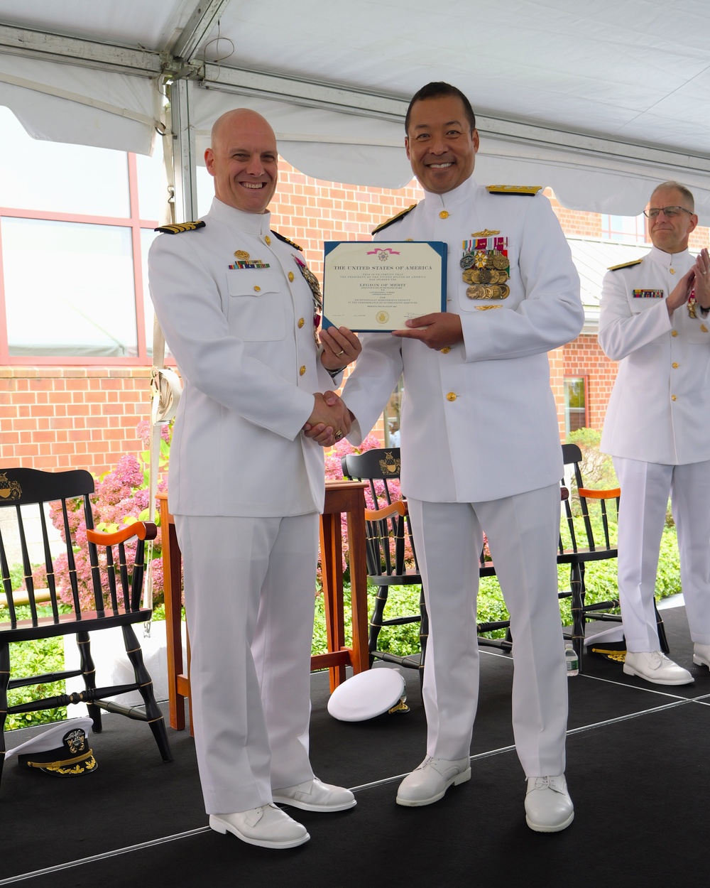 Navy Supply Corps School Changes of Command