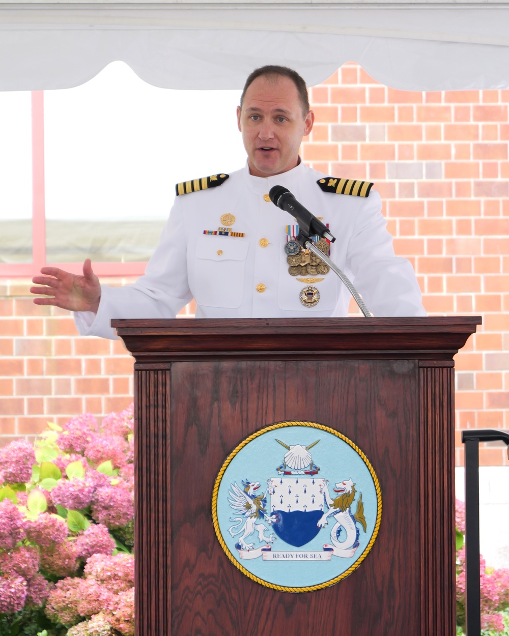 Navy Supply Corps School Changes of Command