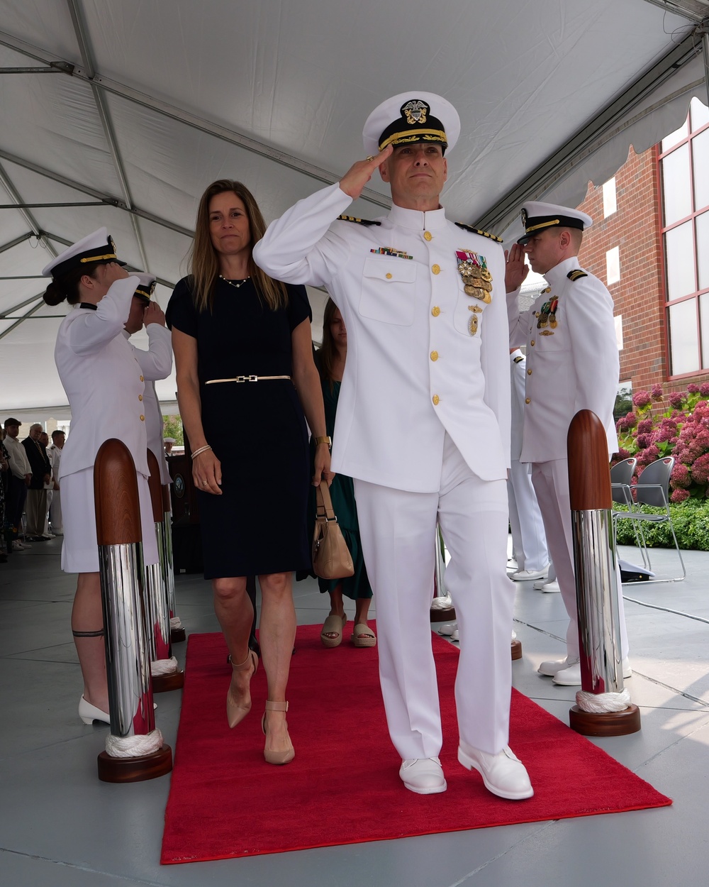 Navy Supply Corps School Changes of Command