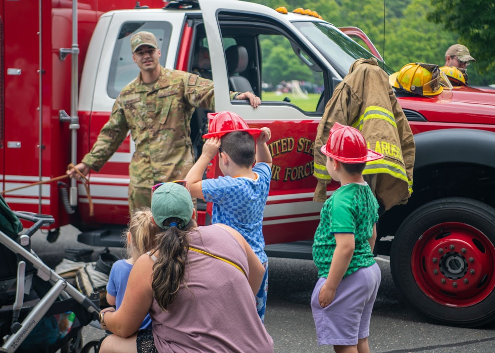 104th Fighter Wing participates in Touch-A-Truck event