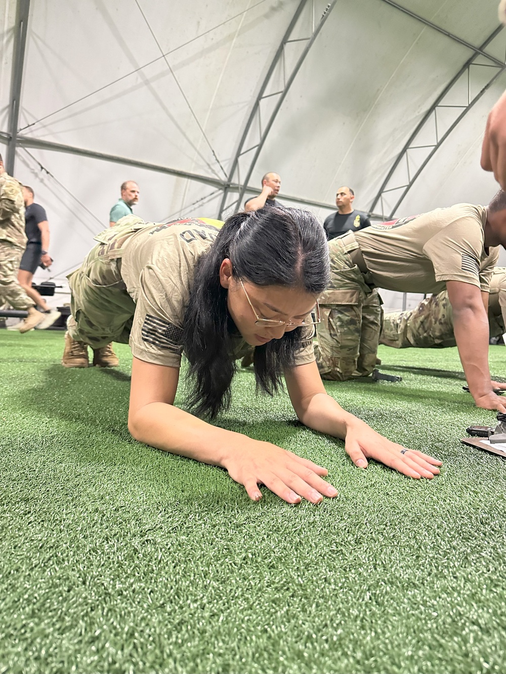 Aviation Center of Excellence competes in TRADOC Best Squad Competition 2024