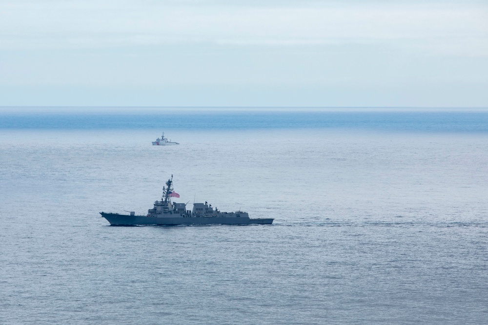 USS Delbert D. Black (DDG 119) participates in Operation NANOOK