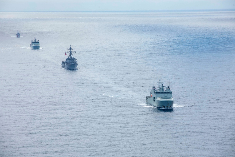 USS Delbert D. Black (DDG 119) participates in Operation NANOOK