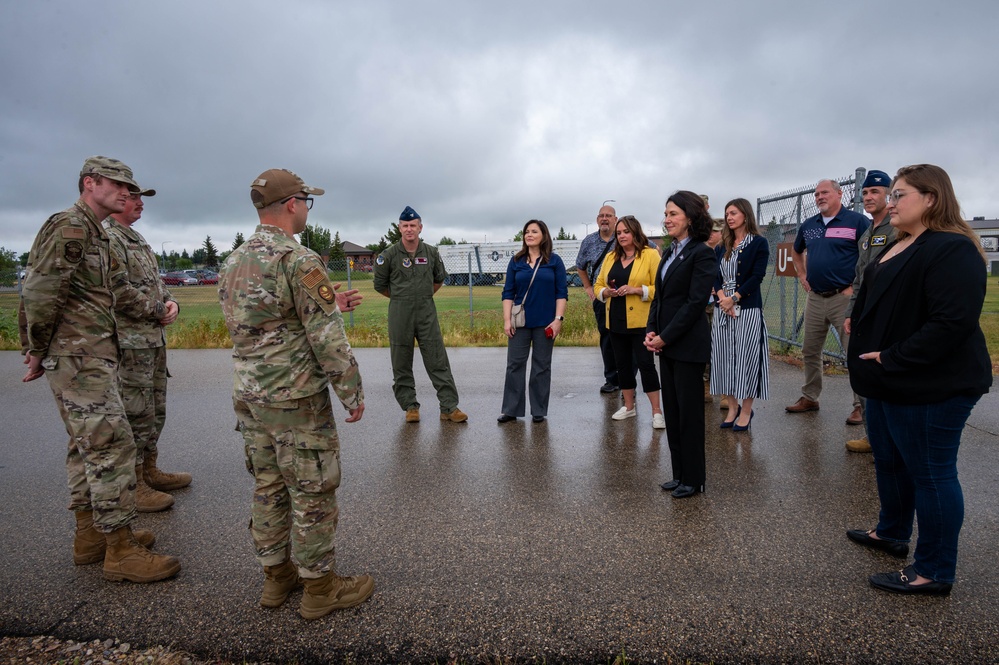 North Dakota Lieutenant Governor visits Minot AFB