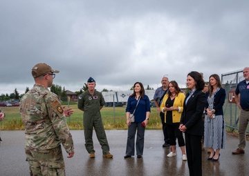 North Dakota Lieutenant Governor visits Minot AFB