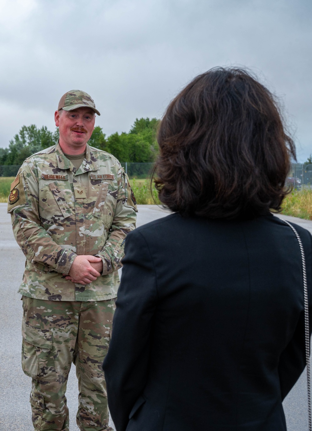 North Dakota Lieutenant Governor visits Minot AFB