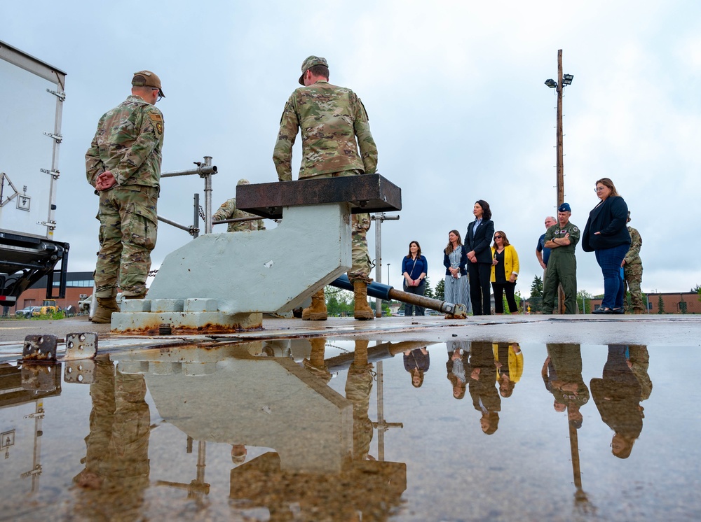 North Dakota Lieutenant Governor visits Minot AFB