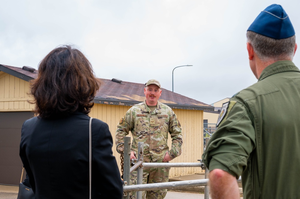 North Dakota Lieutenant Governor visits Minot AFB