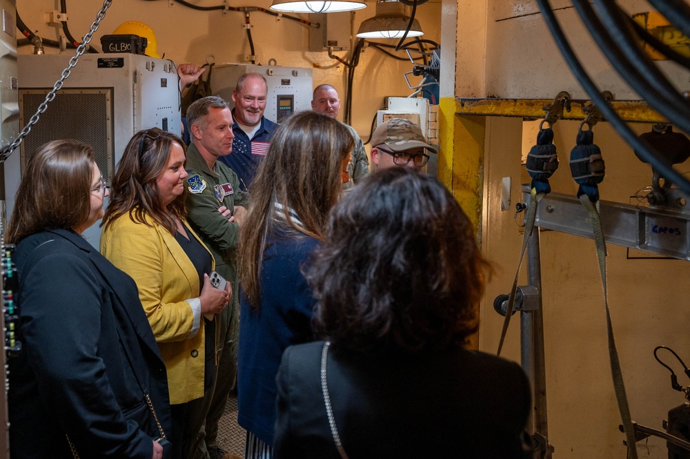 North Dakota Lieutenant Governor visits Minot AFB