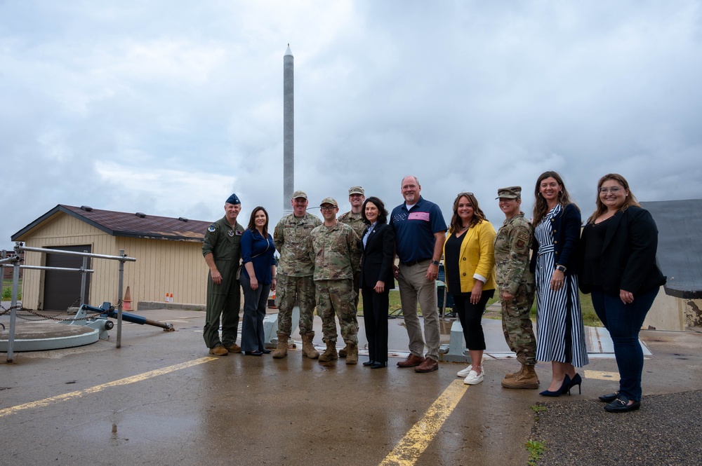 North Dakota Lieutenant Governor visits Minot AFB