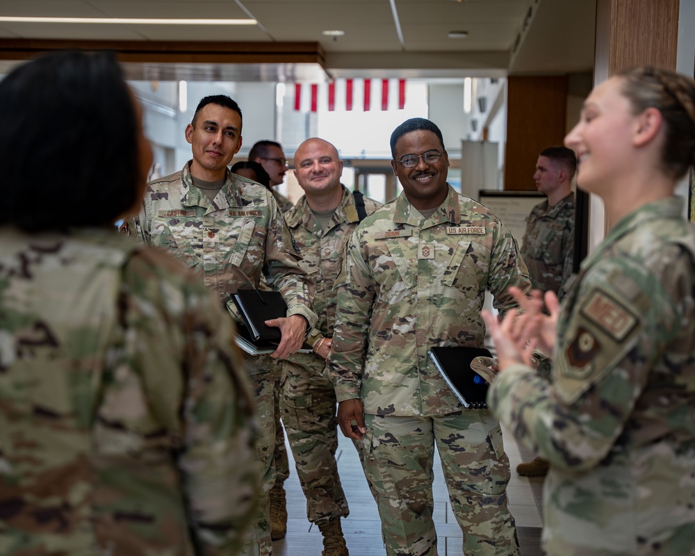 Maj. Gen. Ryder visits Cannon AFB