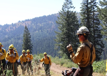 Soldiers Augment Wildland Firefighting Effort