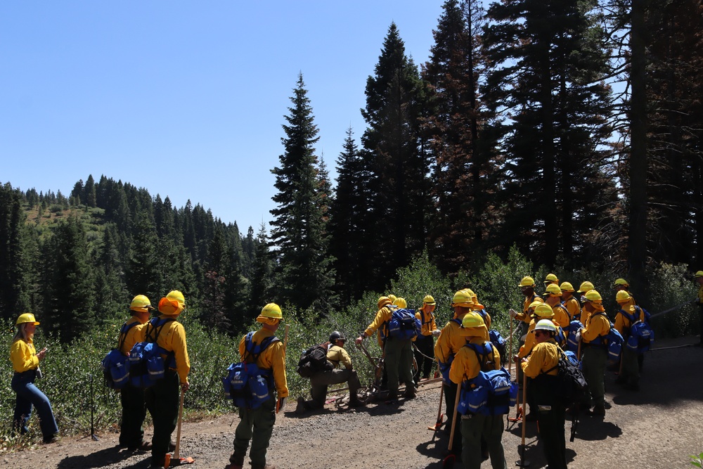 Soldiers Augment Wildland Firefighting Effort