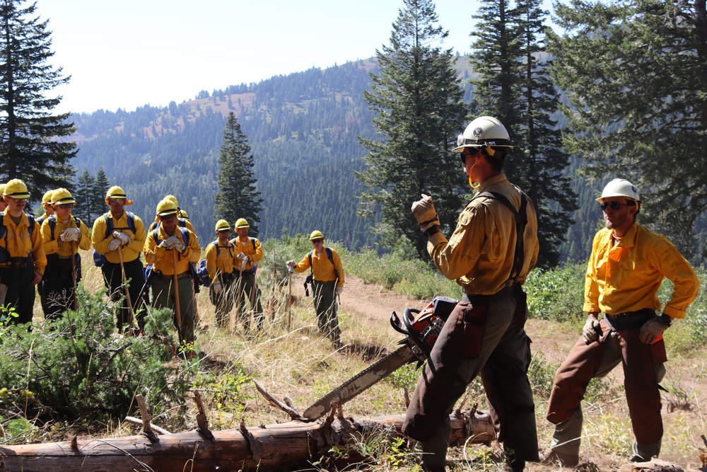 Soldiers Augment Wildland Firefighting Effort