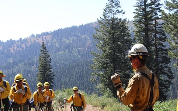 Soldiers Augment Wildland Firefighting Effort