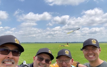 Army Reserve Ambassador Uses Golden Knights Tandem Jumps to Strengthen Civilian-Army Reserve Ties