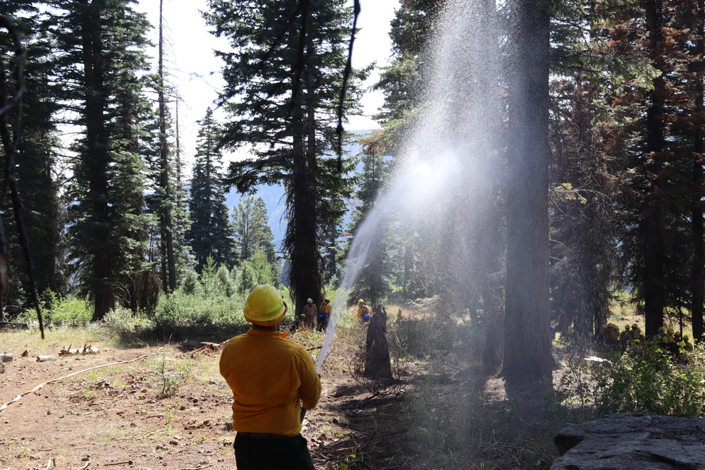 Soldiers Augment Wildland Firefighting Effort